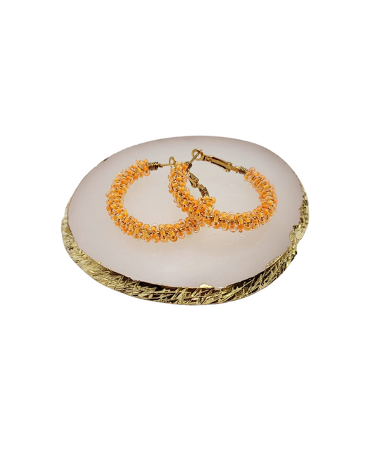 Orange Blossom-Earrings